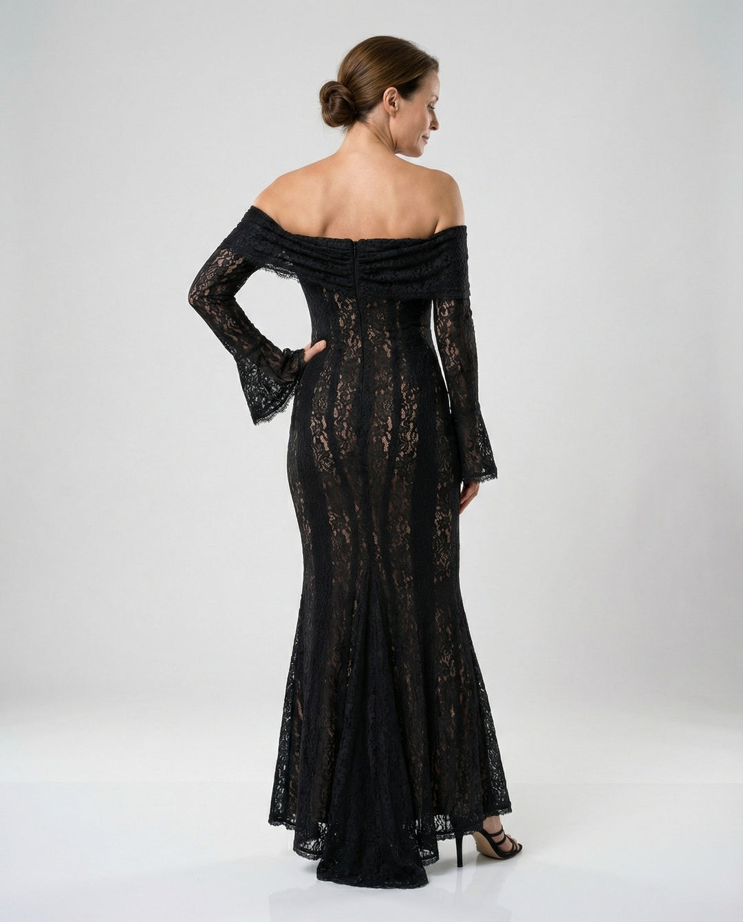 Zena | Women’s Maxi Off-Shoulder Wedding Guest Dress
