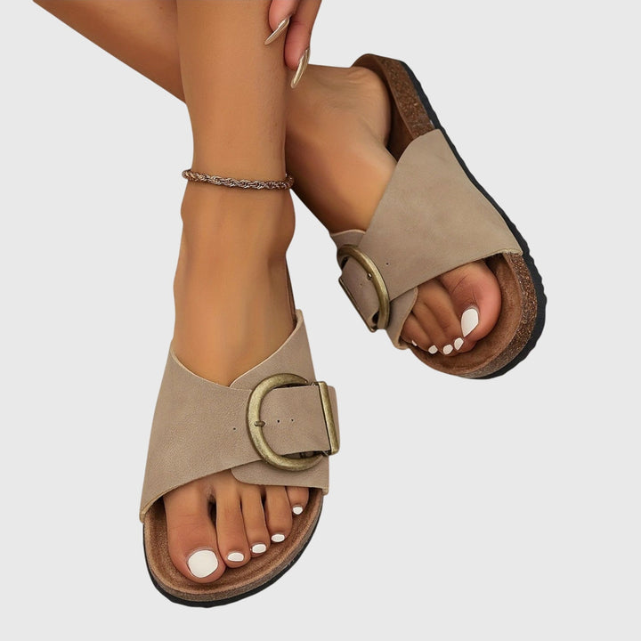 Adeline | Women's Wide Buckle Palado Sandals