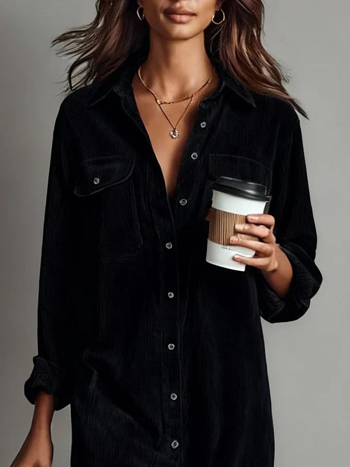Samira | Women's Casual Button-Up Midi Dress