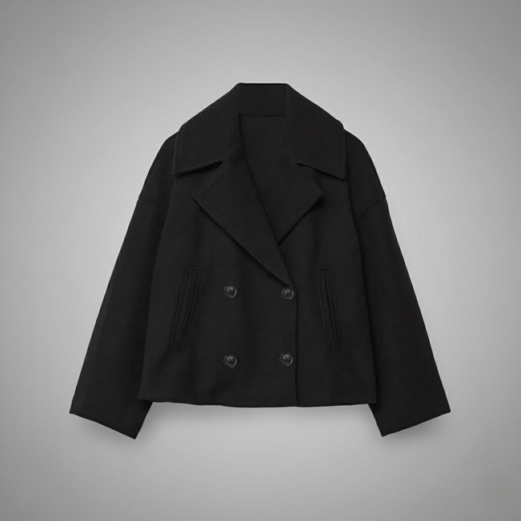 Rowan | Women's Elegant Buttoned Short Coat