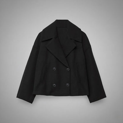 Rowan | Women's Elegant Buttoned Short Coat
