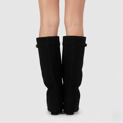 Marley | Women's Elegant Knee High Suede Boots