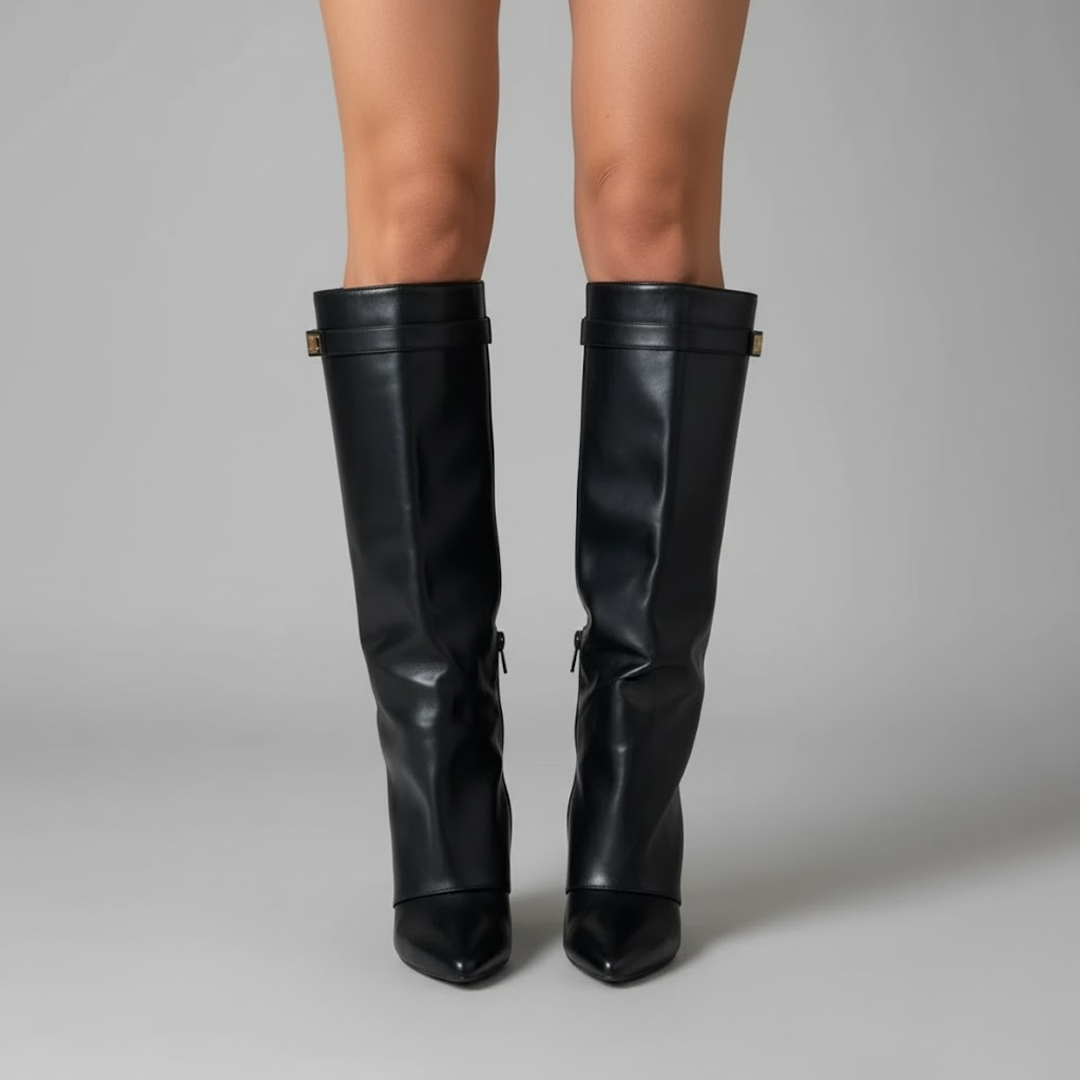 Marley | Women's Elegant Knee High Suede Boots