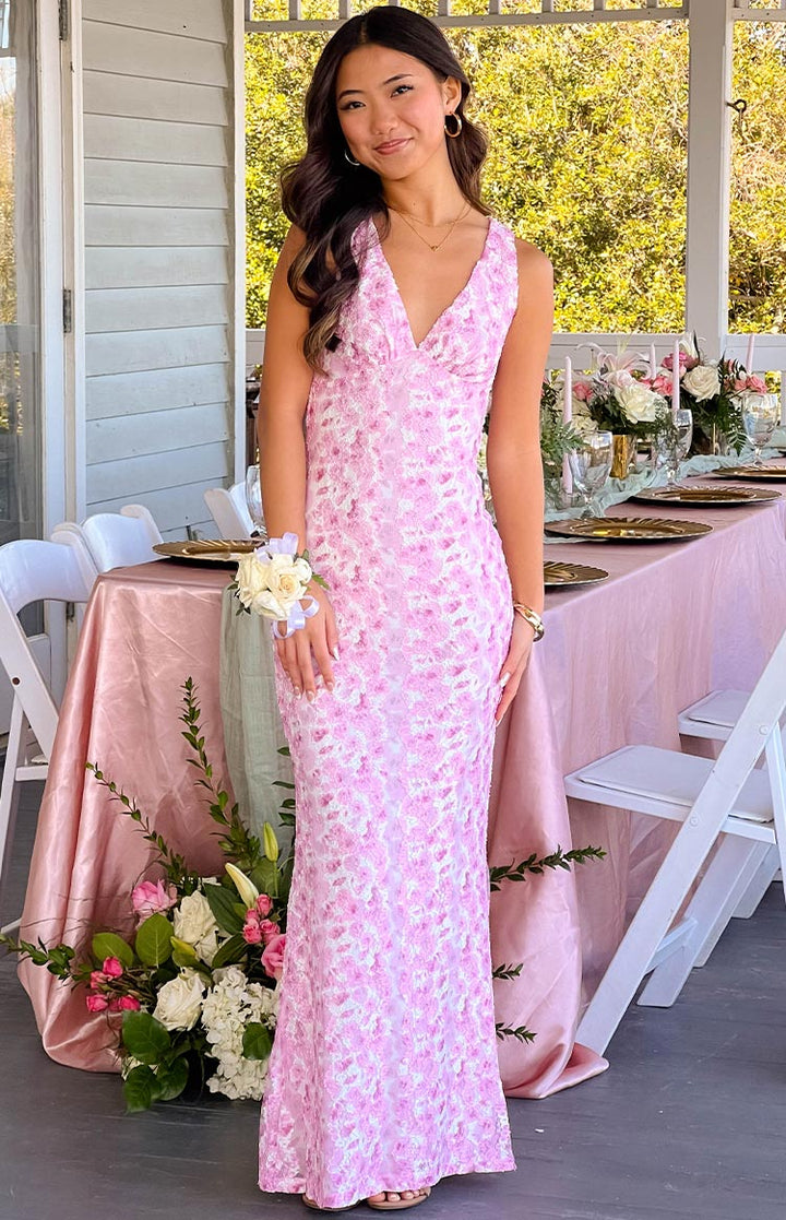 Nora | Women’s Floral Wedding Guest Maxi Dress