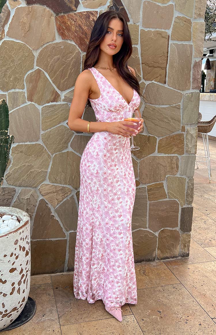 Nora | Women’s Floral Wedding Guest Maxi Dress