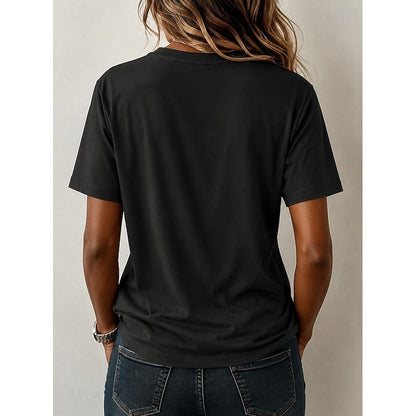 Sophia | Women's Playful Ghost Cat Halloween Tee