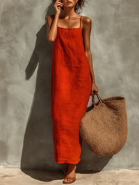 Melody | Women's Summer Maxi Spaghetti Strap Dress