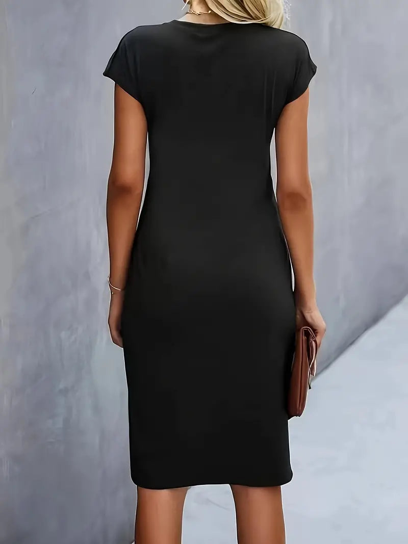 Melanie | Women’s Elegant Bodycon Midi Dress