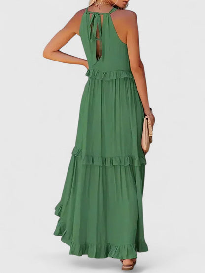 Olivia | Women's Elegant Draped Maxi Dress