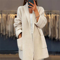 Chloe | Women's Oversized Open-Front Knitted Cardigan