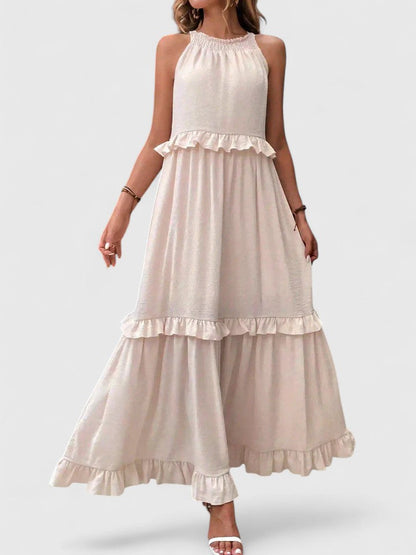 Olivia | Women's Elegant Draped Maxi Dress