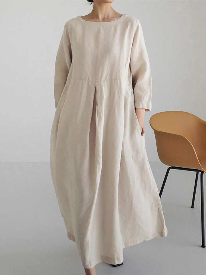 Tanya | Women’s Summer Linen Maxi Dress