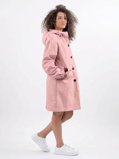Carolyn | Women's Oversized Water Resistant Hooded Windbreaker Rain Jacket
