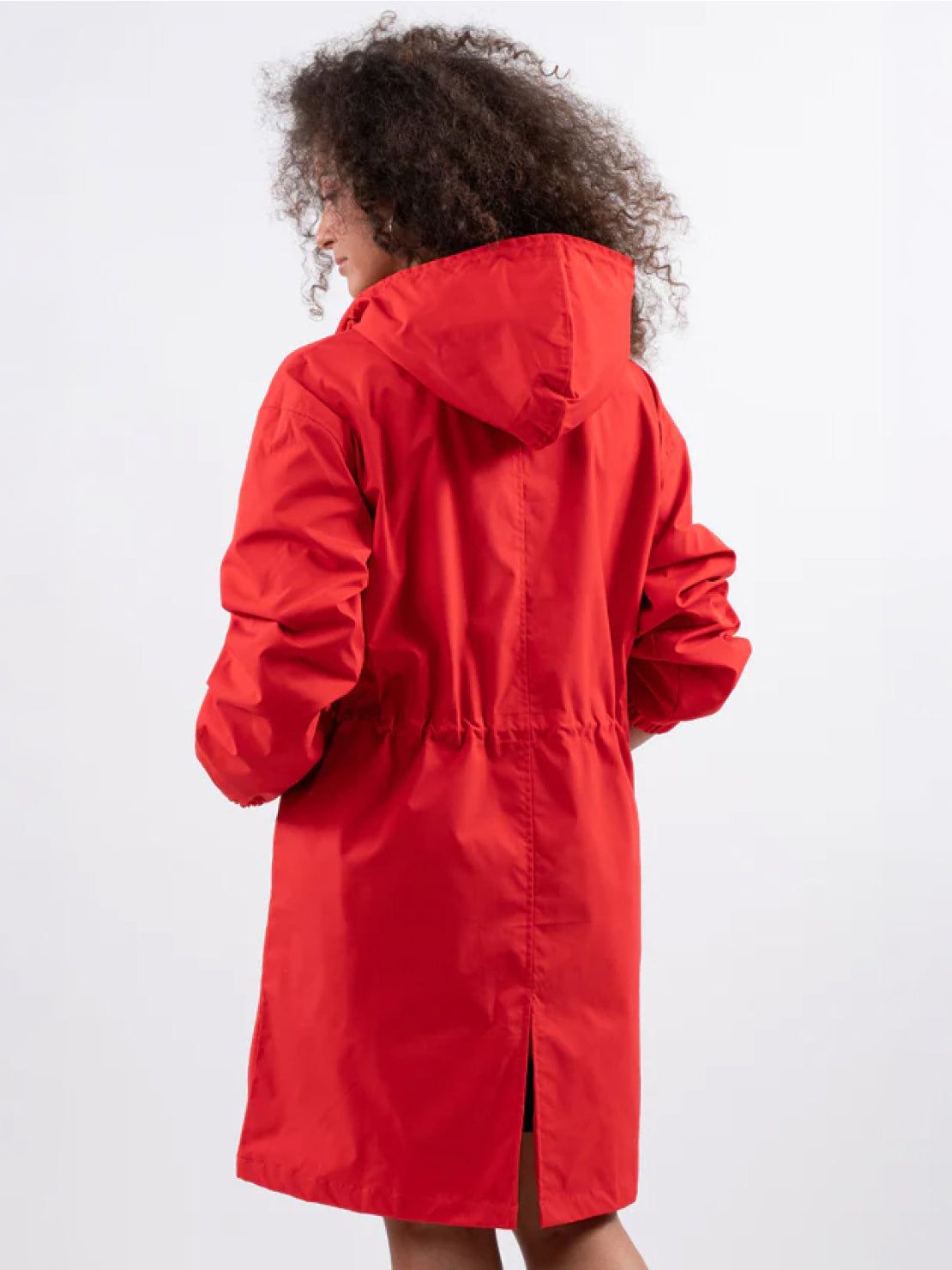 Carolyn | Women's Oversized Water Resistant Hooded Windbreaker Rain Jacket