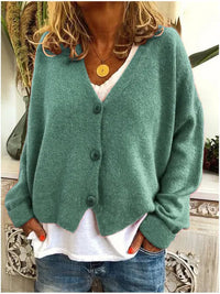 Connie | Women's Relaxed Knitted Cardigan Jumper