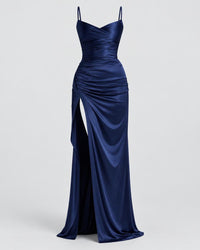 Christine | Women's Formal Side Slit Evening Dress