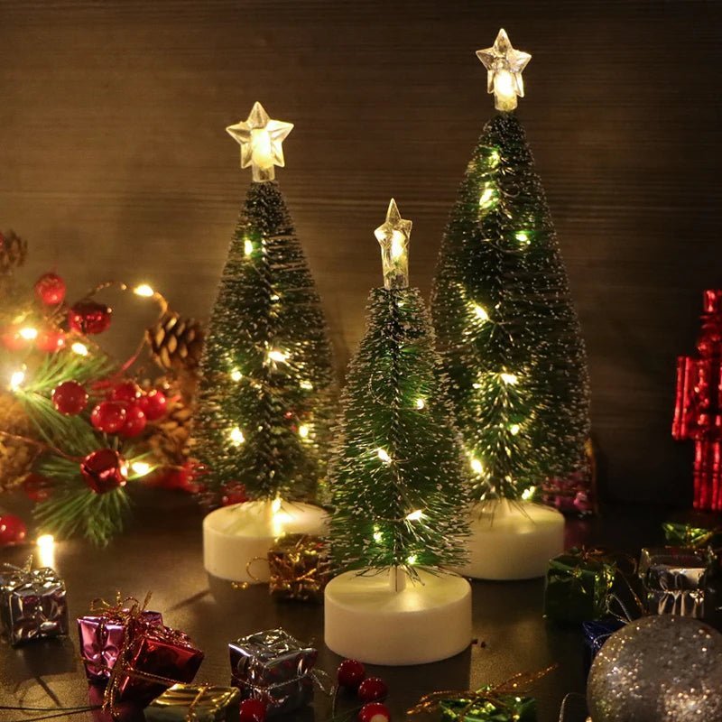 Christmas Tree Lights Battery-Operated Miniature Decoration
