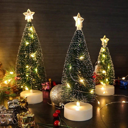 Christmas Tree Lights Battery-Operated Miniature Decoration