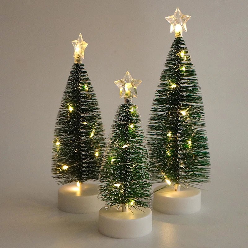 Christmas Tree Lights Battery-Operated Miniature Decoration