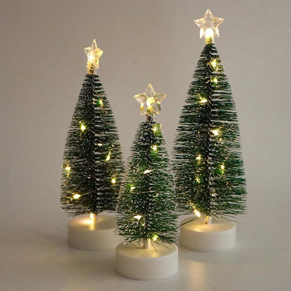 Christmas Tree Lights Battery-Operated Miniature Decoration