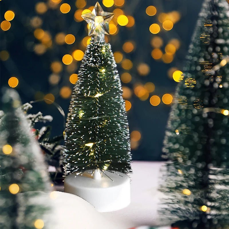 Christmas Tree Lights Battery-Operated Miniature Decoration