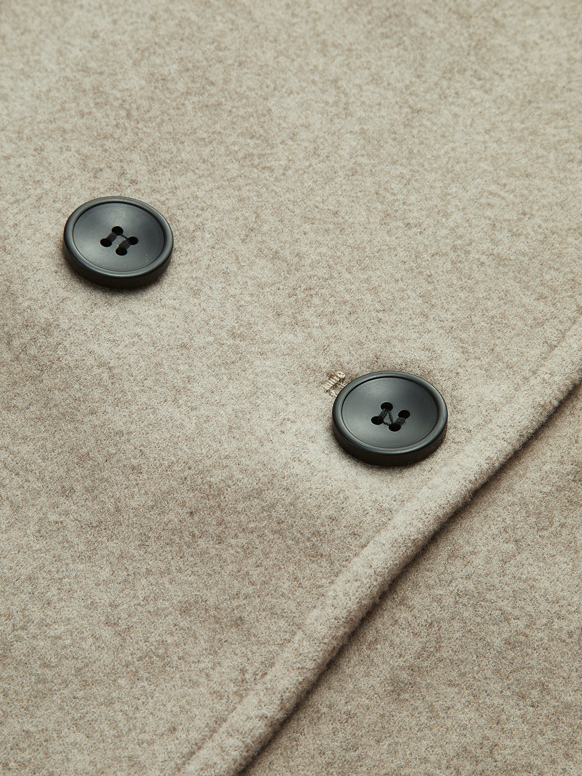 Clover | Women's Elegant Wool Pea Coat