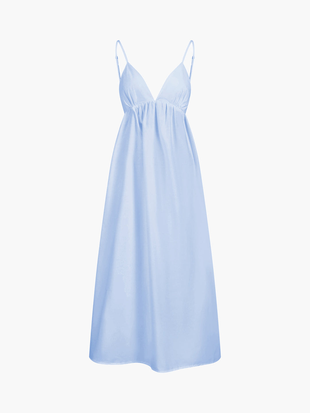 Cressy | Women’s Elegant V-Neck Beach Midi Dress