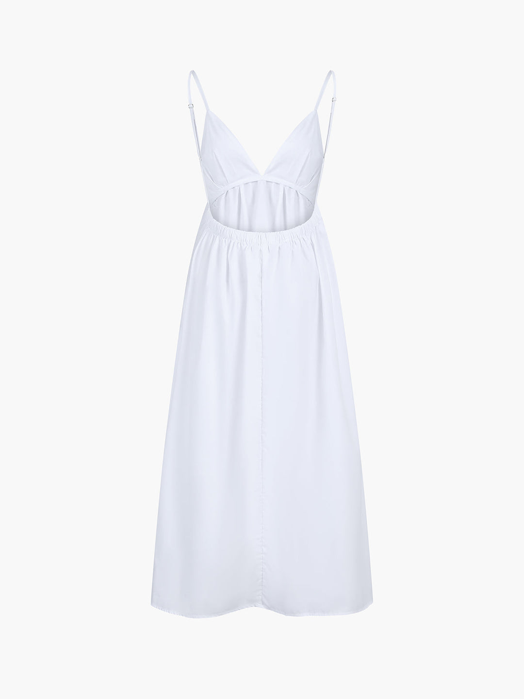 Cressy | Women’s Elegant V-Neck Beach Midi Dress
