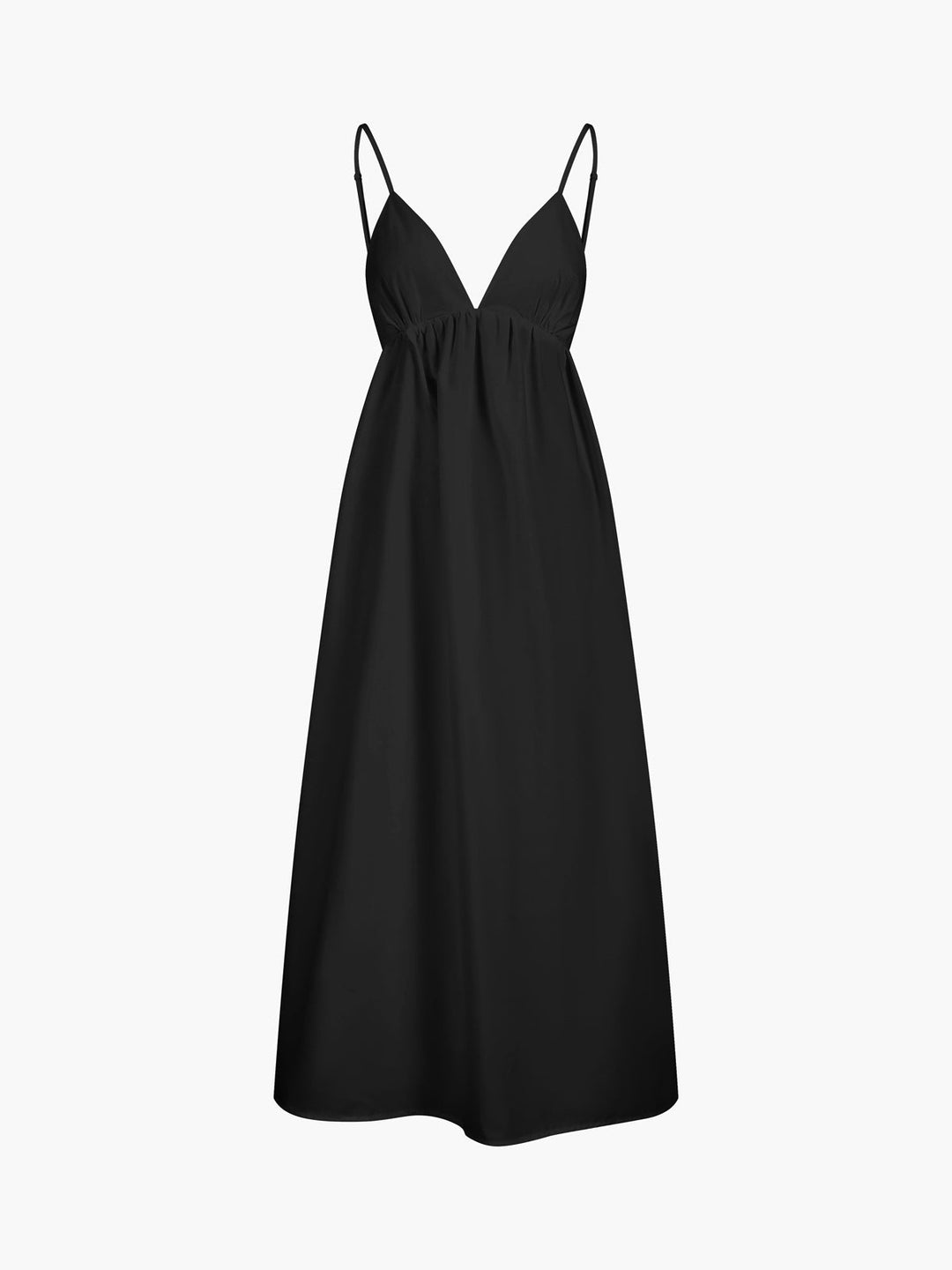 Cressy | Women’s Elegant V-Neck Beach Midi Dress