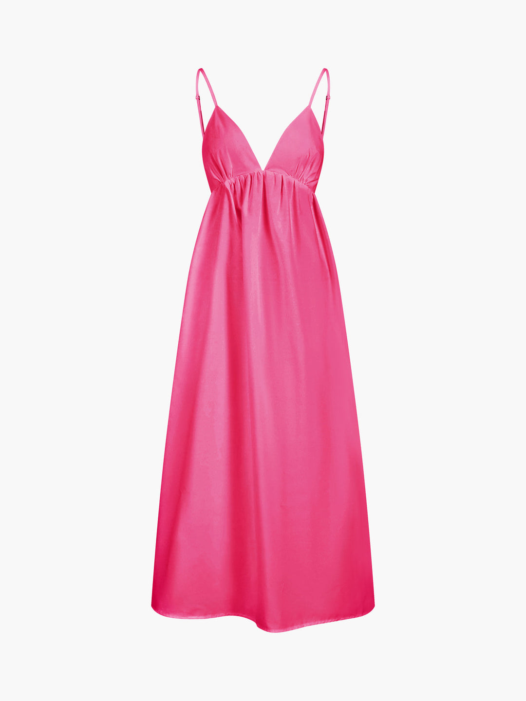 Cressy | Women’s Elegant V-Neck Beach Midi Dress