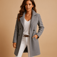 Ember | Women's Classic Winter Button-Front Coat