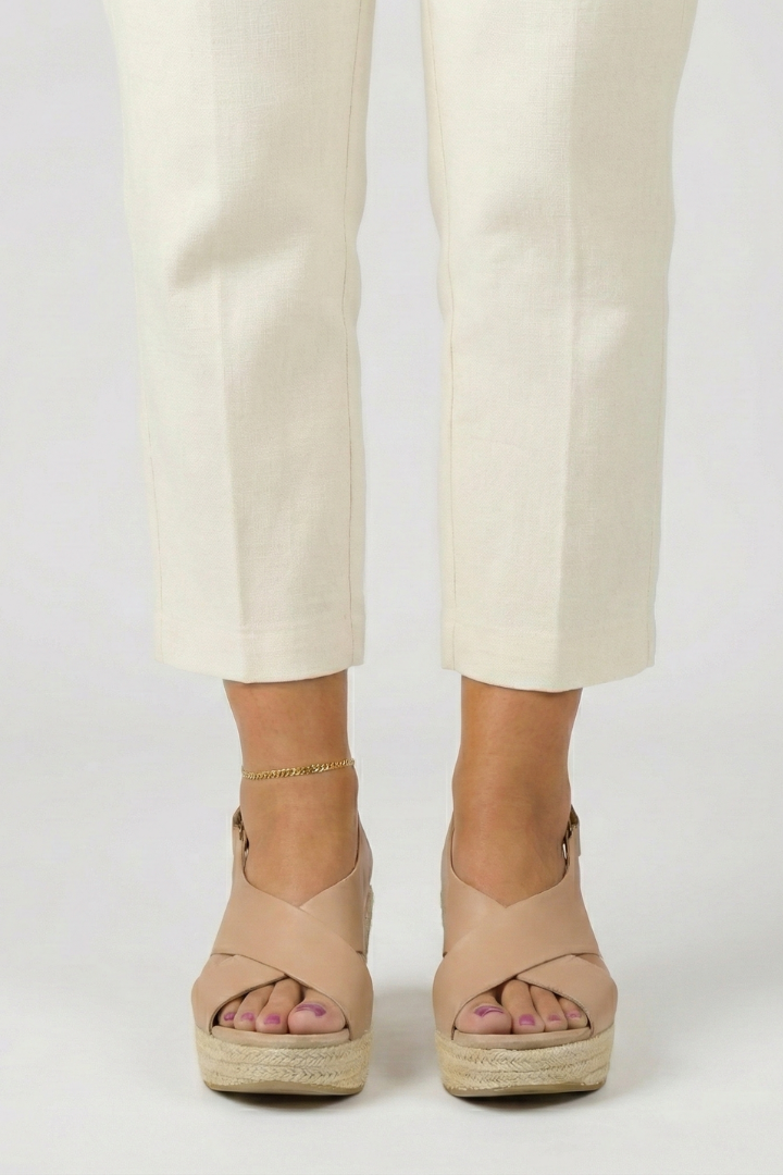 Clementine | Women's Criss-Cross Wedge Sandals