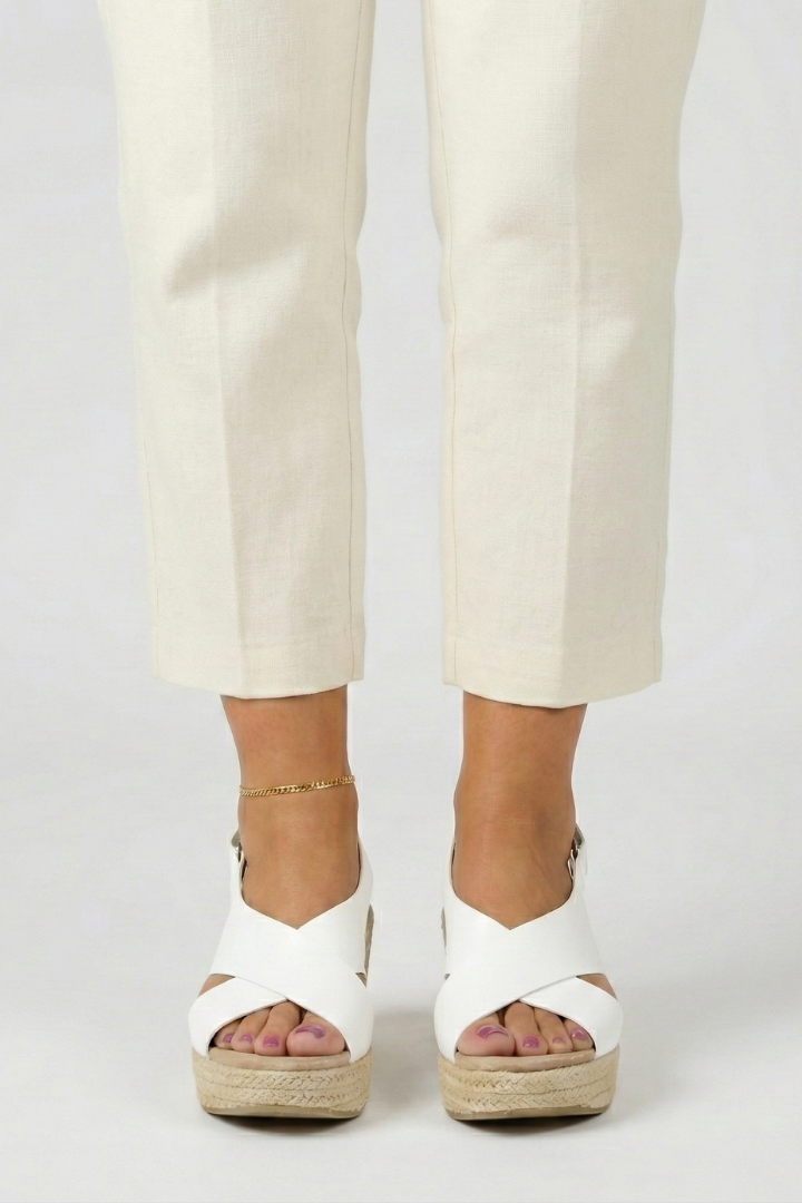 Clementine | Women's Criss-Cross Wedge Sandals