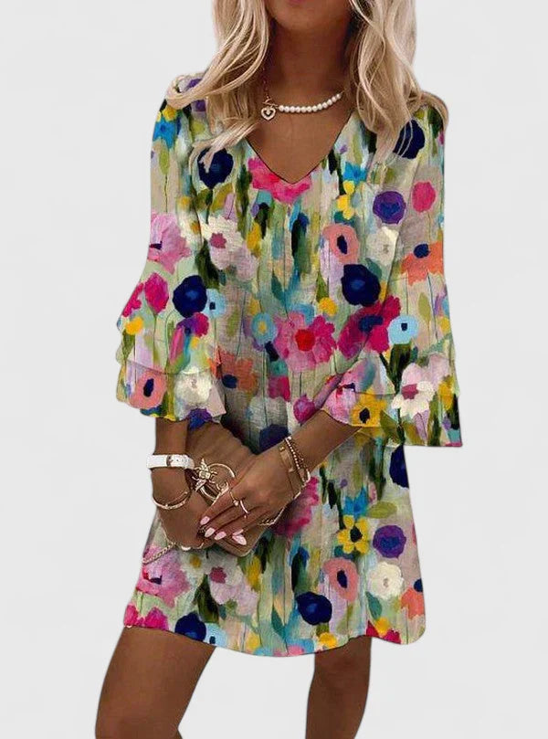 Nyverra | Women’s Summer Floral Mini Dress