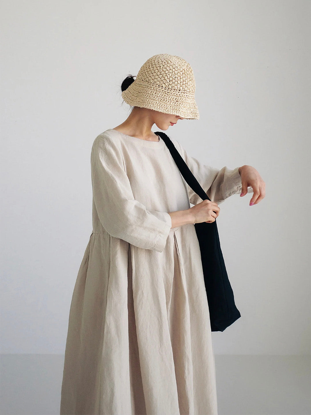 Tanya | Women’s Summer Linen Maxi Dress