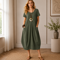 Siobhan | Women's Casual Summer Midi Dress