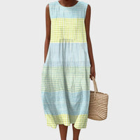 Heidi | Women's Relaxed Fit Sleeveless Midi Dress
