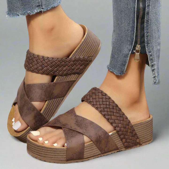 Everly | Women's Orthopedic Platform Sandals