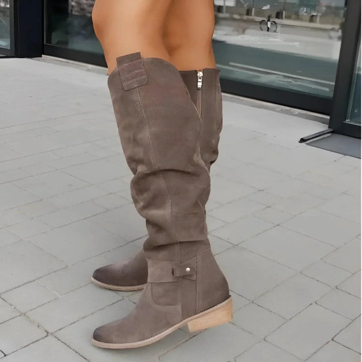 Scarlett | Women's Casual Knee High Cowboy Boots