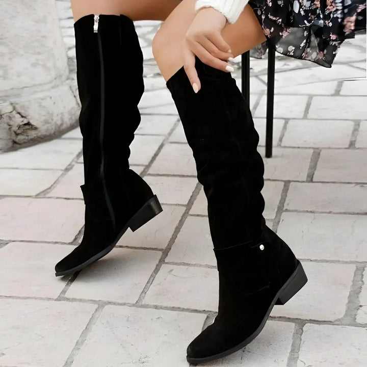 Scarlett | Women's Casual Knee High Cowboy Boots