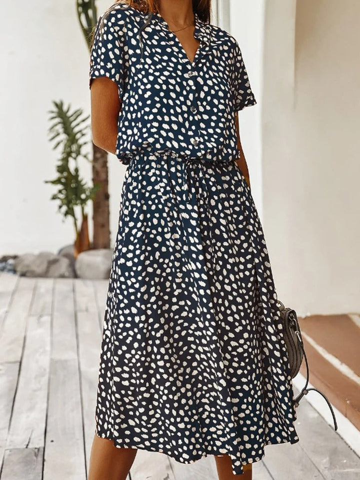 Felicitas | Women's Casual Printed Shirtdress