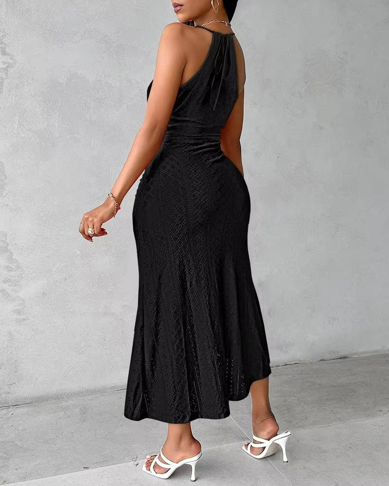Amaya | Women’s Halter Neck Summer Maxi Dress