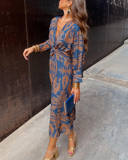 Poppy | Women's Bohemian V-Neck Maxi Dress