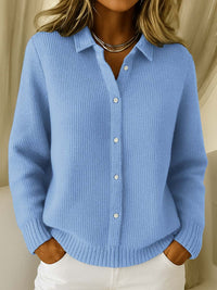 Ingrid | Women's Comfortable Button-Front Sweater