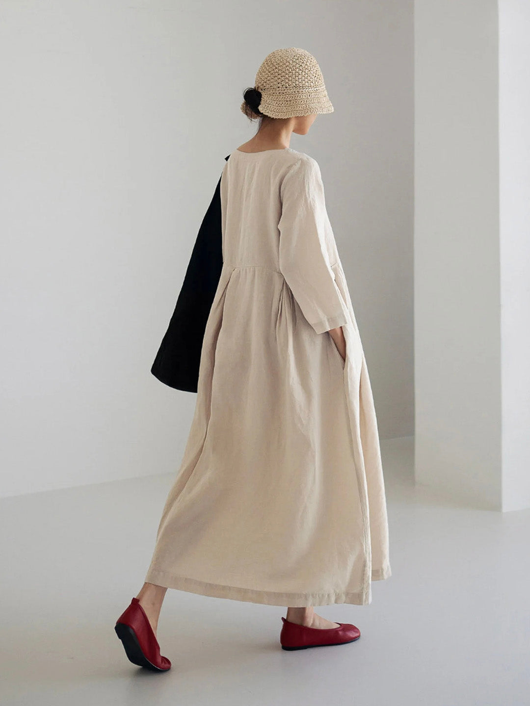 Tanya | Women’s Summer Linen Maxi Dress
