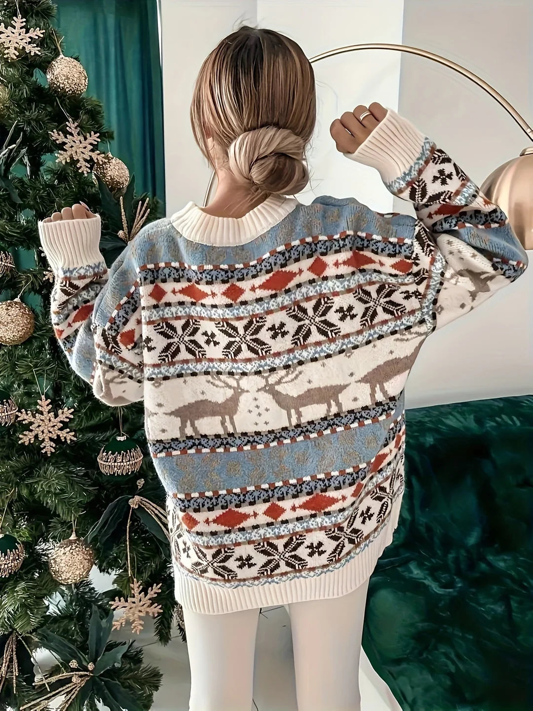 Paula | Women's Festive Fair Isle Jumper