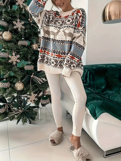 Paula | Women's Festive Fair Isle Jumper