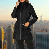 Elspeth | Women's Relaxed Waterproof Hooded Coat