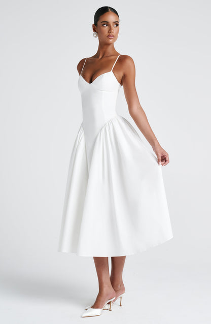 Kaylee | Women's Sophisticated A-Line Summer Midi Dress