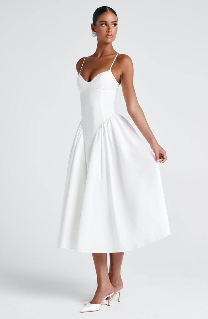 Kaylee | Women's Sophisticated A-Line Summer Midi Dress